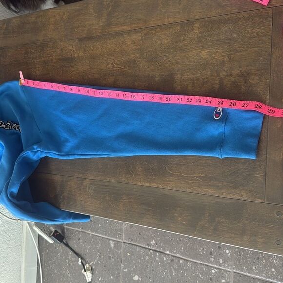 Champion Blue Hoodie for Men - Picture 6 of 10